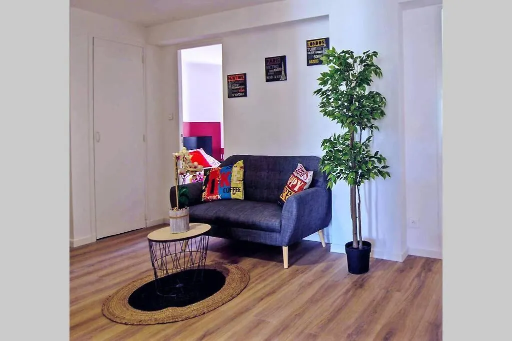 Climatise Gare Stcharles 4 Chambres Grand Balcon / Experience-Immo Marseille Apartmán