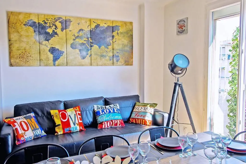 Climatise Gare Stcharles 4 Chambres Grand Balcon / Experience-Immo Marseille