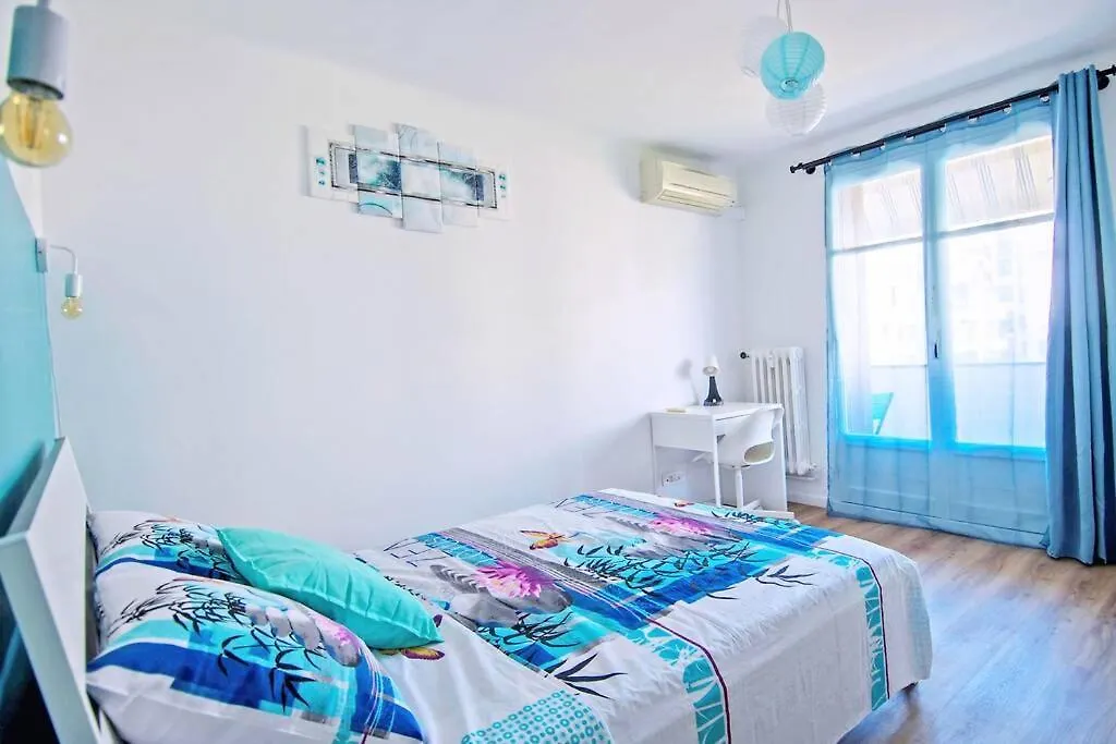 Apartmán Climatise Gare Stcharles 4 Chambres Grand Balcon / Experience-Immo Marseille