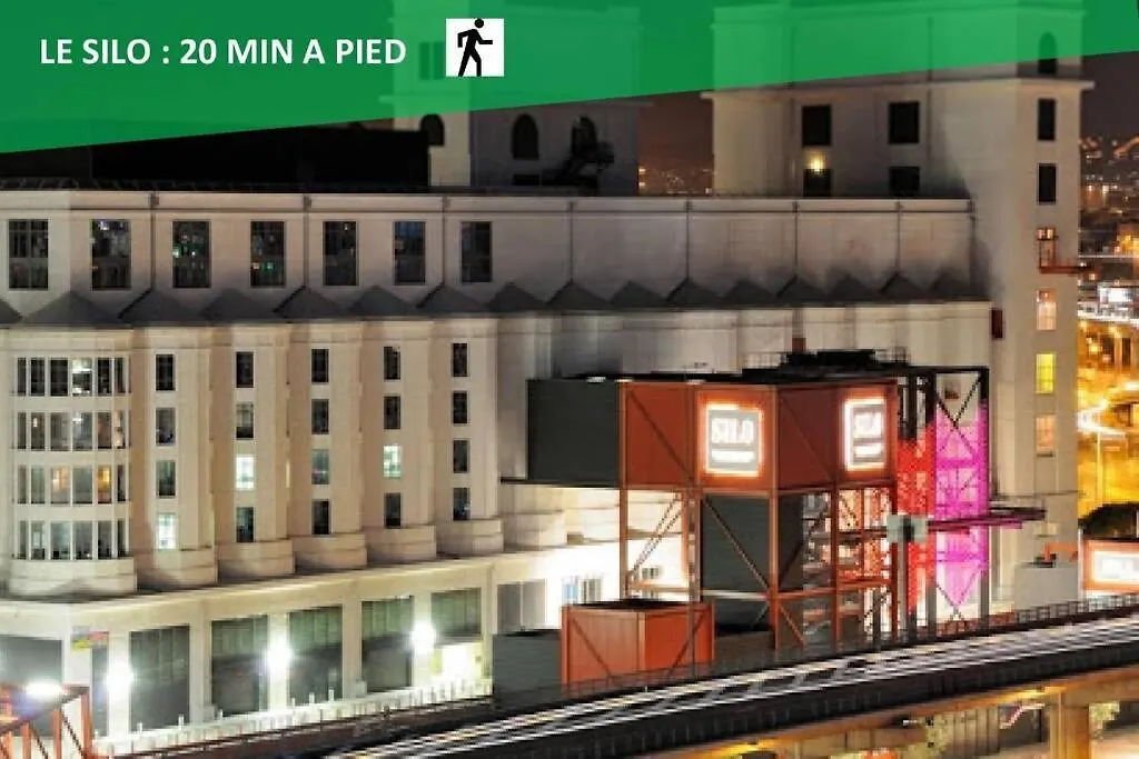 Appartement Climatisé Gare StCHARLES 4 chambres Grand Balcon / experience-immo Marseille