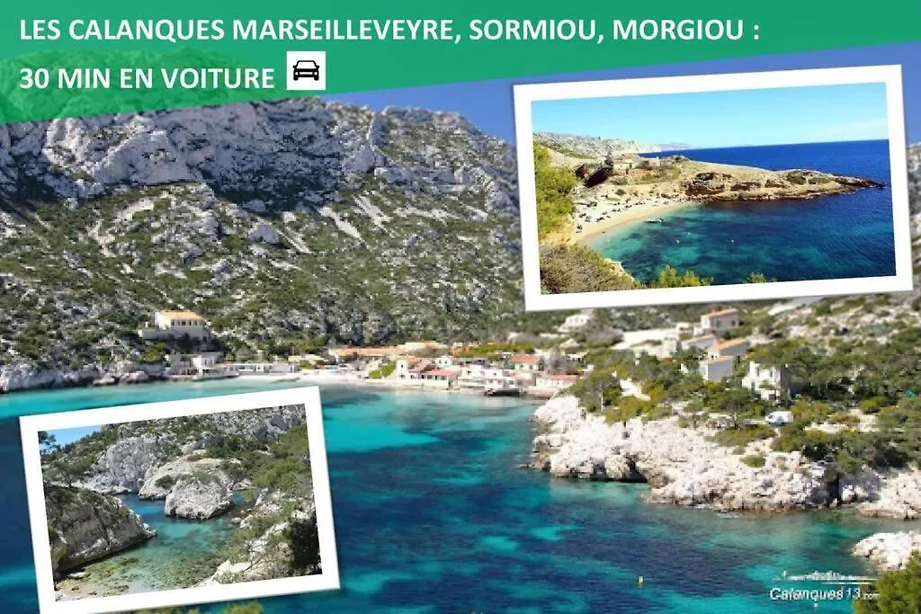 Climatise Gare Stcharles 4 Chambres Grand Balcon / Experience-Immo Marseille Apartment