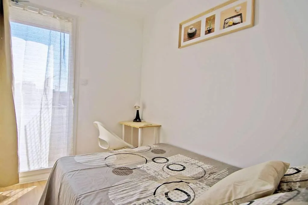 Climatise Gare Stcharles 4 Chambres Grand Balcon / Experience-Immo Marseille 0*,